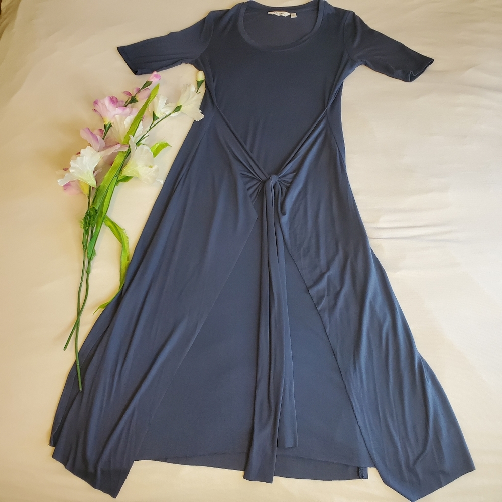 Athleta U neck  blue dress  size S